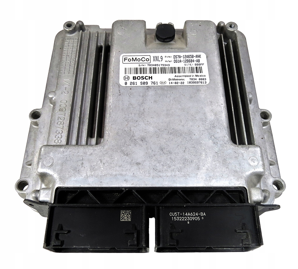 ECU FORD DS7A12A650ANK DG1A12B684AB 0261S09761