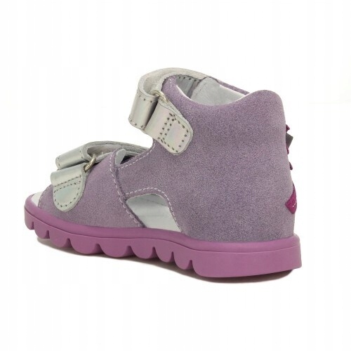 Sandały dziewczęce BARTEK fioletowo-szare r.26 Marka Bartek