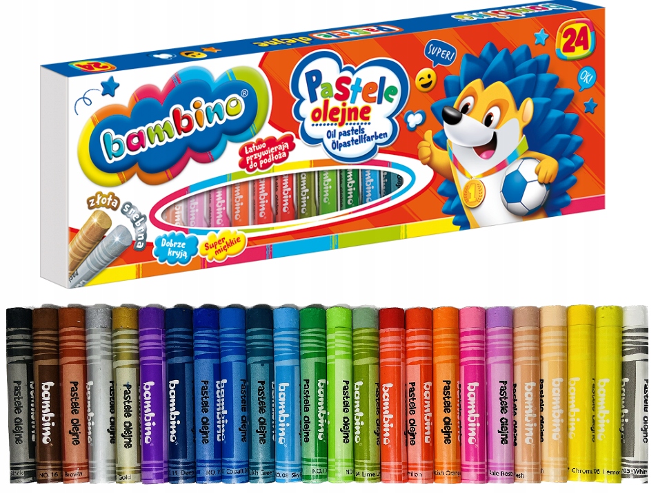 

Pastele Olejne Bambino Standard 24