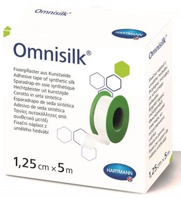 

Hartmann Omnisilk 1,25cm x 5m plaster z jedwabiu