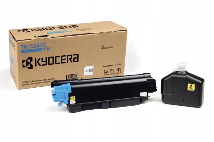 Originálny toner Cyan Kyocera TASKalfa 352ci, 352i (TK5345C, TK-5345C, 1T02)