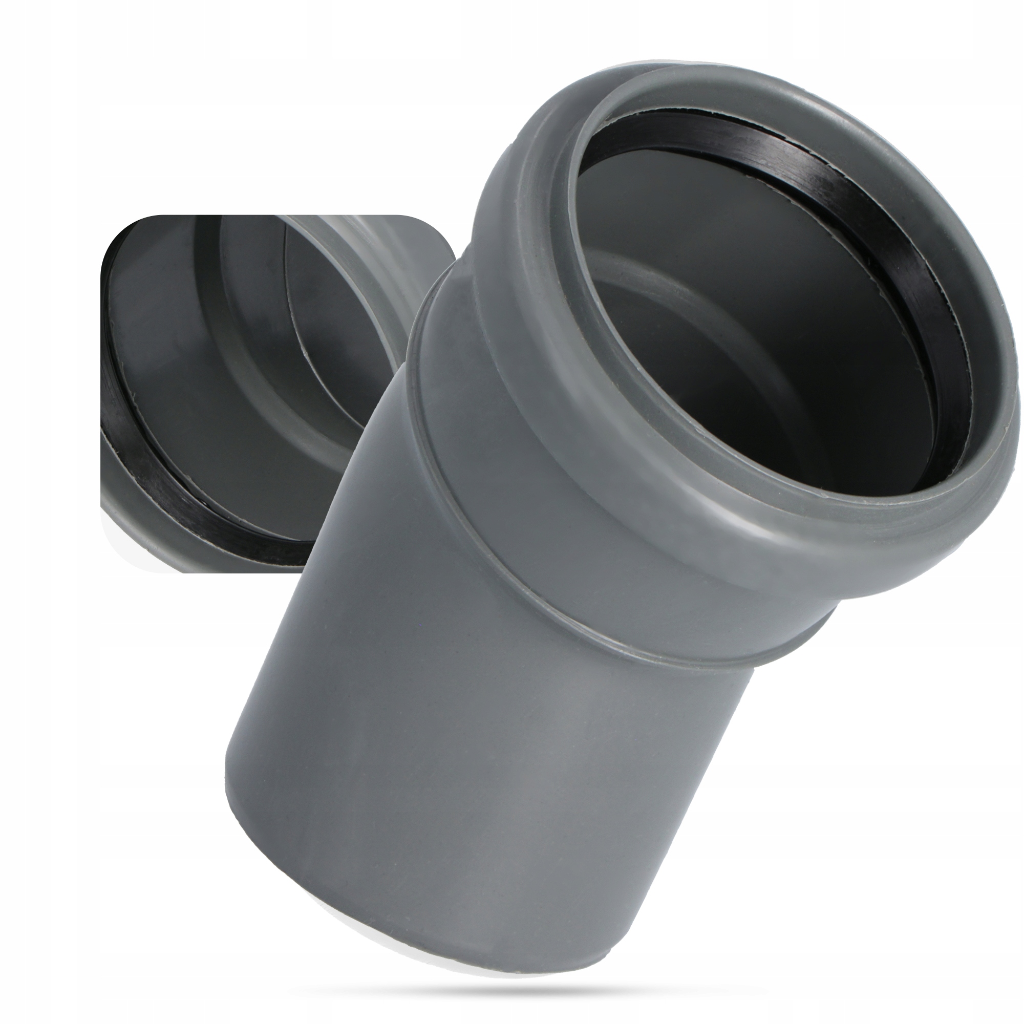 KOLANO KANALIZACYJNE 75 MM 30° PCV PP ZŁĄCZKA ŁĄCZNIK RURY WODY KSZTAŁTKA Marka Millto