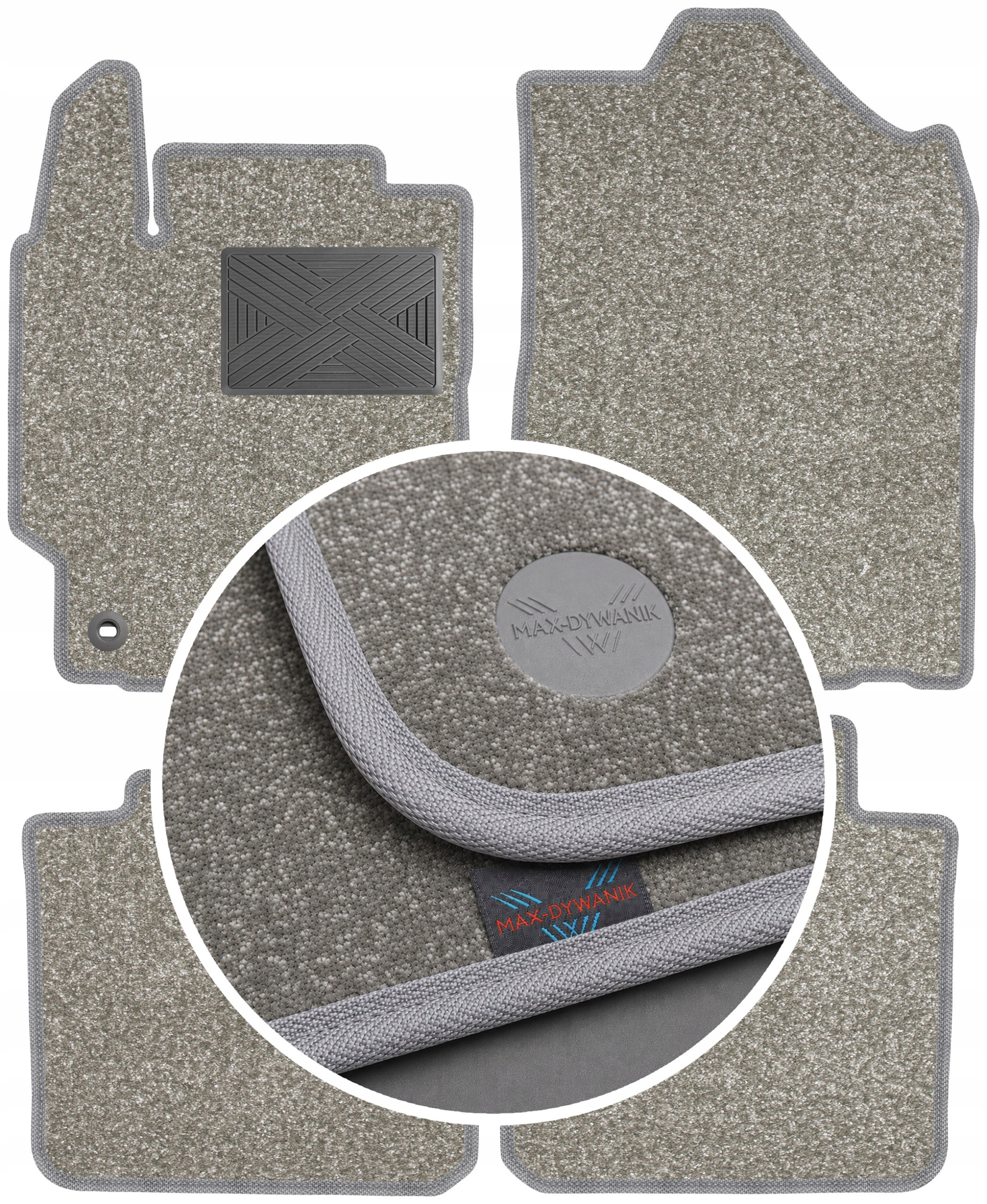 Toyota Camry VIII 2011-2018 Koberce do auta Perl-Line 12 mm