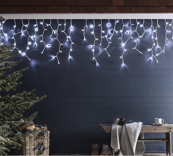 SOPLE LAMPKI CHOINKOWE KURTYNA 500 LED w FLASH Liczba lampek 301 - 500