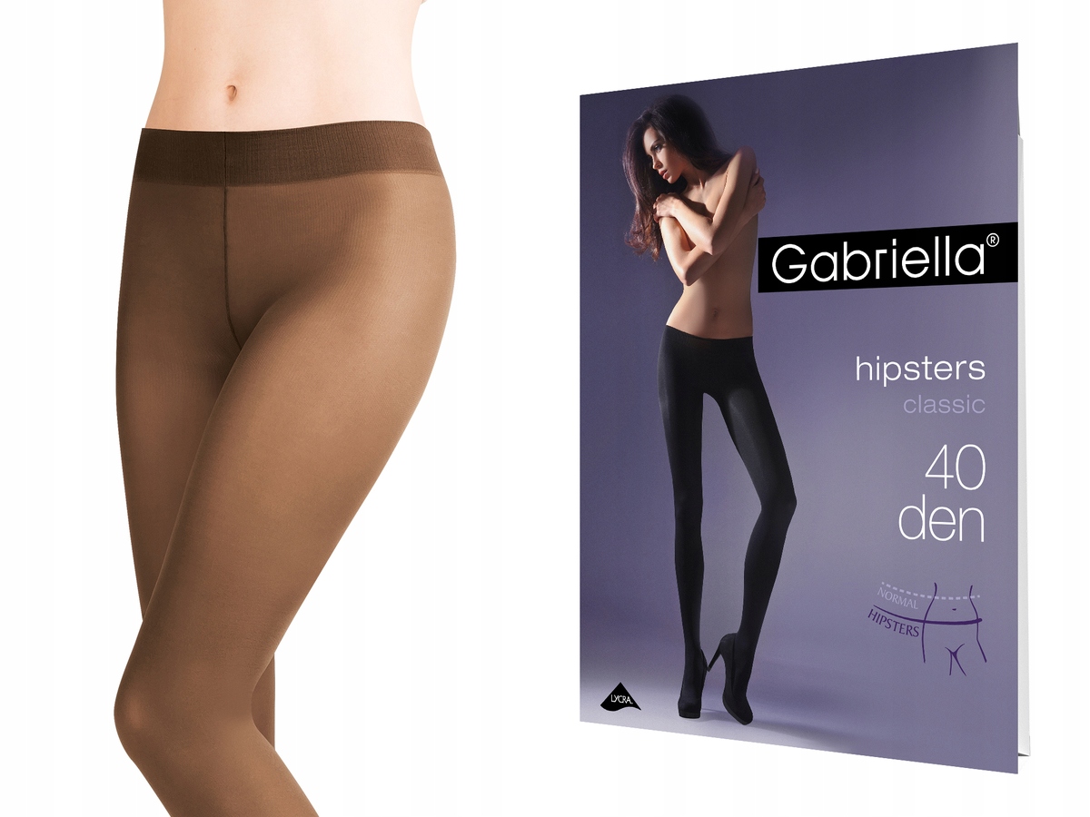 

Rajstopy Gabriella Hipsters 40 den Chocco 3