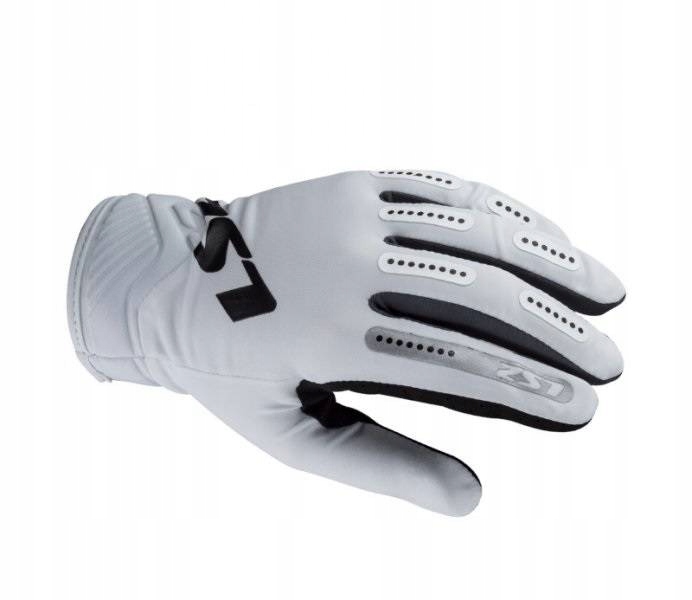 Rękawice LS2 Bend Man White Grey rower motocykl L