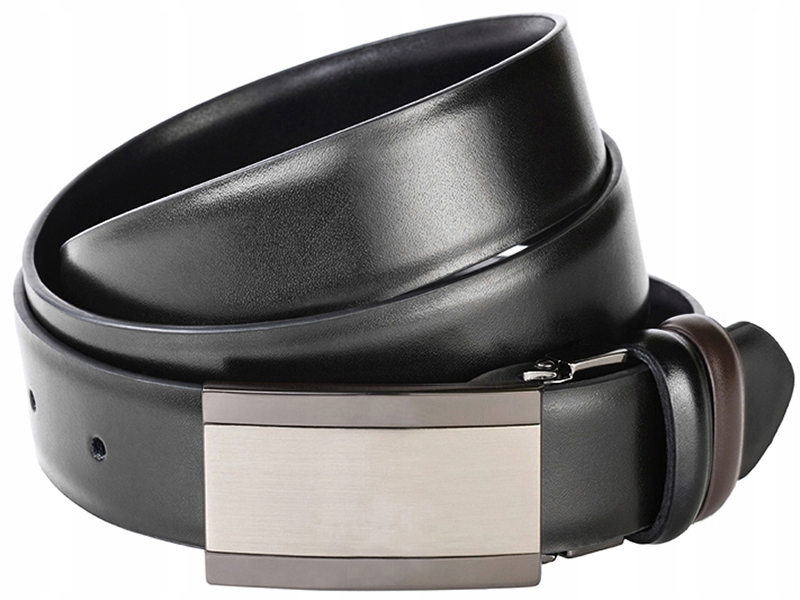

Skórzany Dwustronny Pasek Męski do Spodni PD43 130