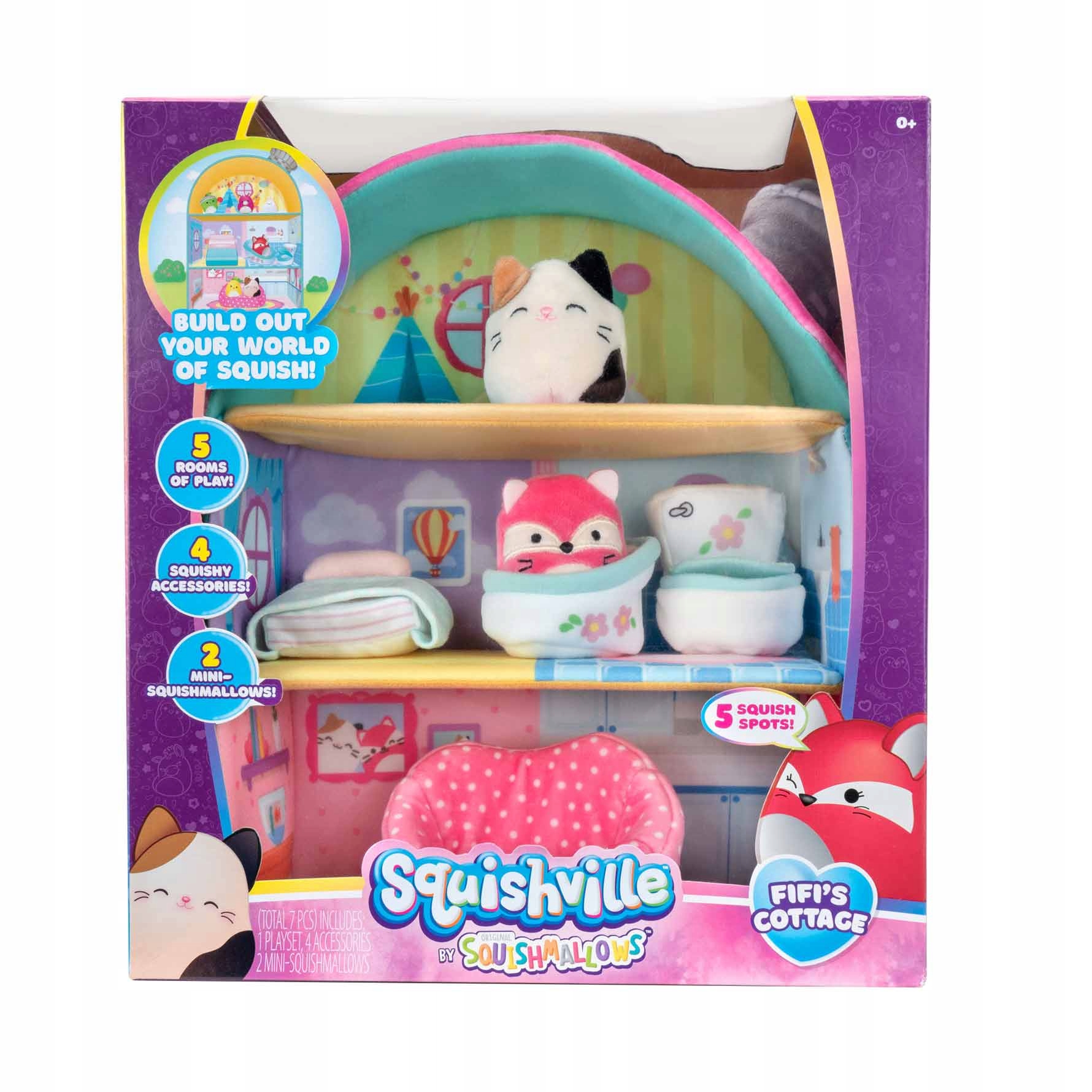 

Squishville Fifi's Cottage plusz
