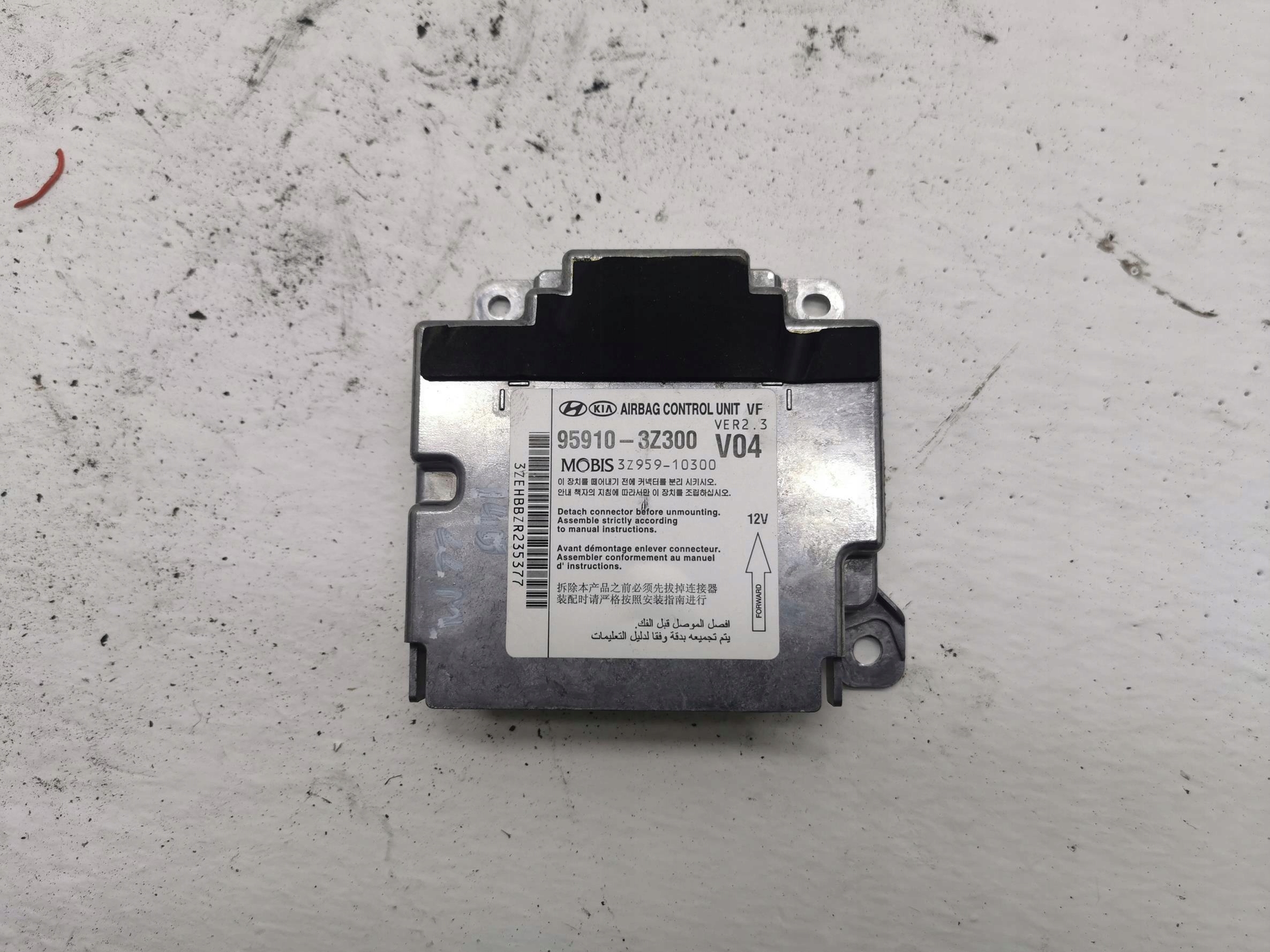 module control unit airbag HYUNDAI I40 95910-3Z300
