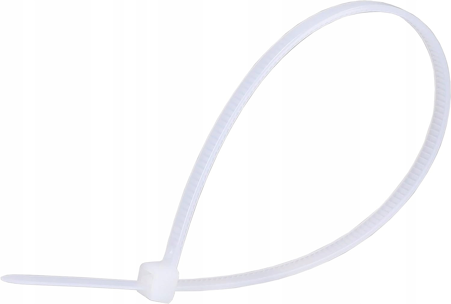 MOCNE OPASKI ZACISKOWE KABLOWE TRYTYTKI TRYTKI BIAŁE 4,8x450 mm 100szt Kod producenta 4,8X450 BIAŁE