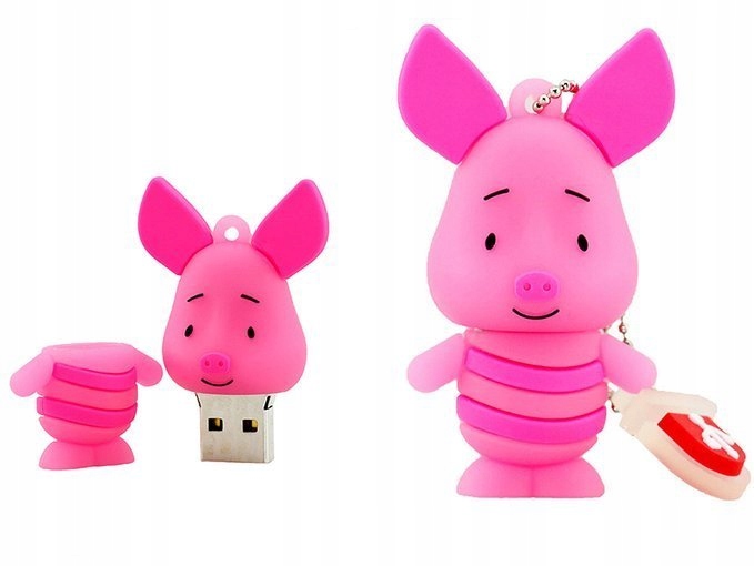 Pendrive Usb Ultra Drive Dual Flash Mini Adat Tároló Ajándék Malacka 32GB