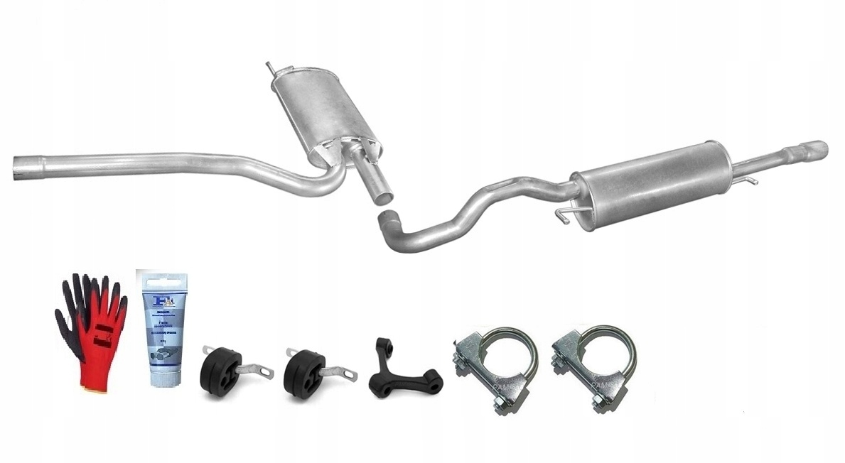 Audi A4 B5 1.8 20V 92KW (1994-2001) Sedan sada Tlumič Výfuku bonus