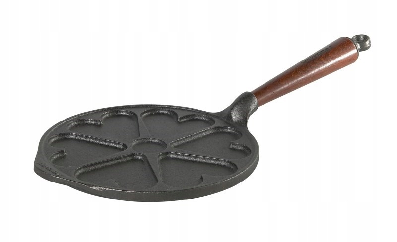Skeppshult Patelnia do naleśników Serduszka 22 cm
