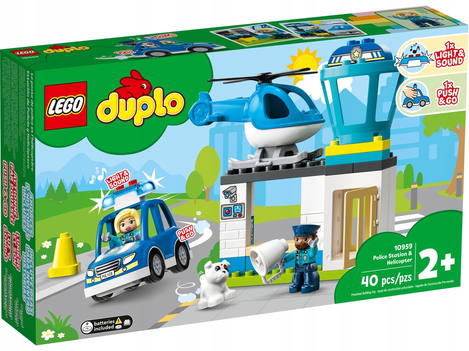 

Lego 10959 Duplo Posterunek Policji I Helikopter