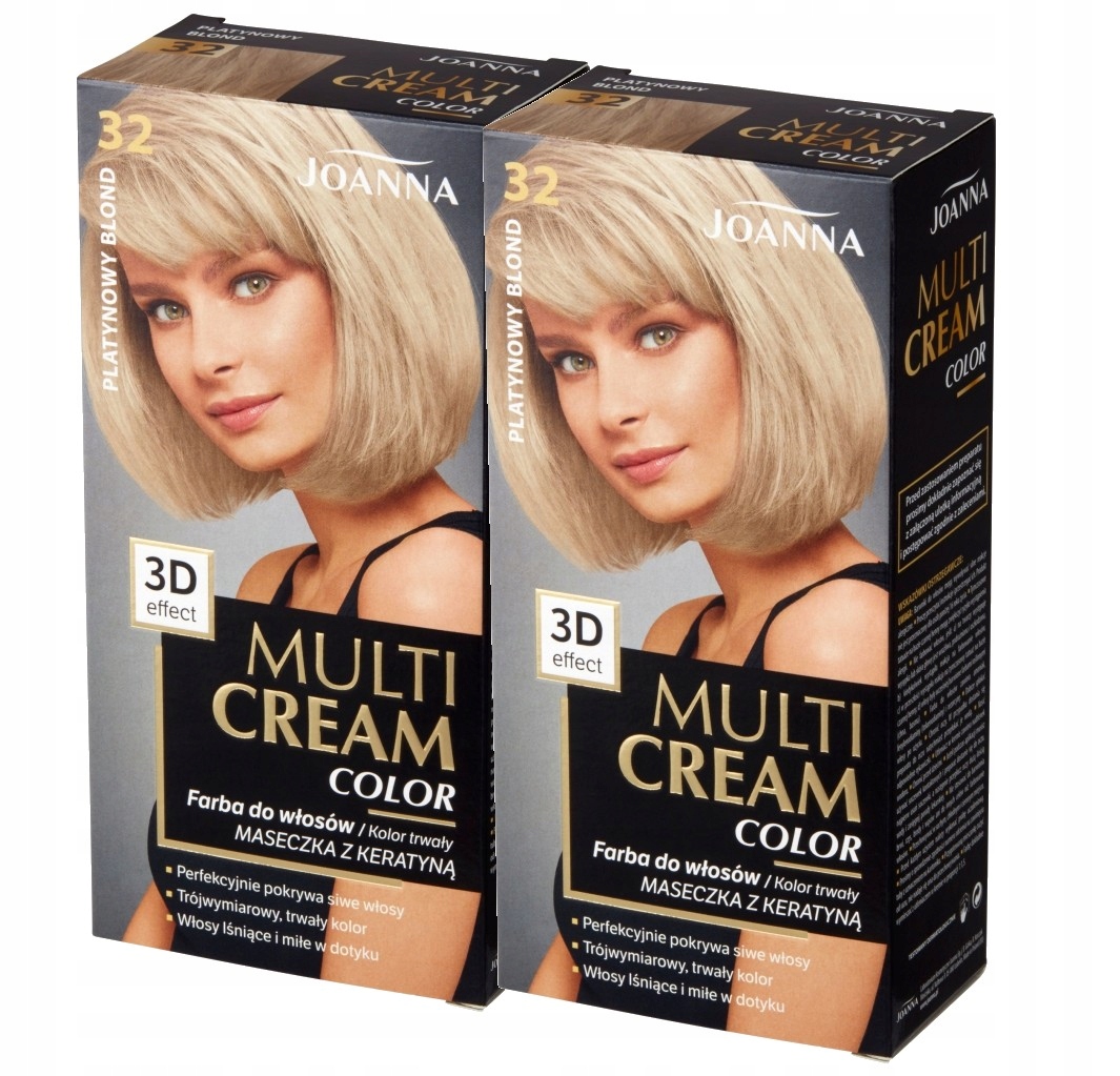 Joanna Multi Cream Color farba 32 Platy Blond 2szt