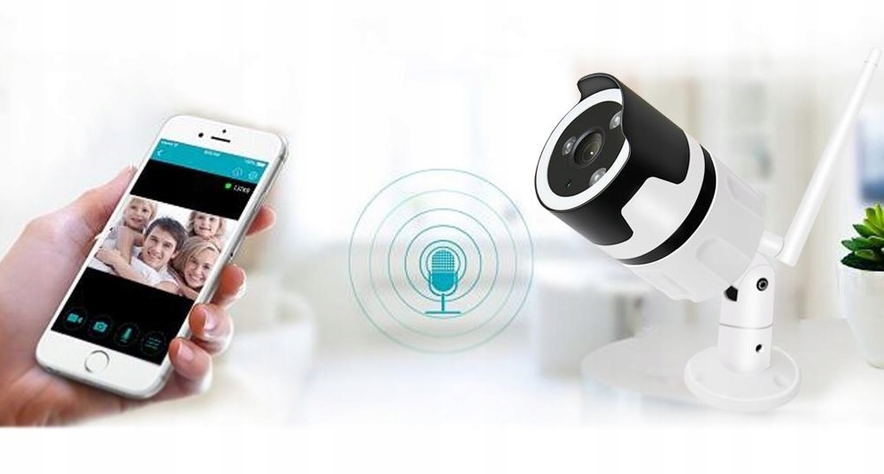 KAMERA ZEWNĘTRZNA IP MONITORING 1080 SD IP66 IR FV Marka Sectec