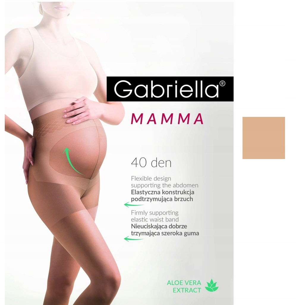 

Gabriella rajstopy Ciążowe Mamma 40 den 3 Melisa