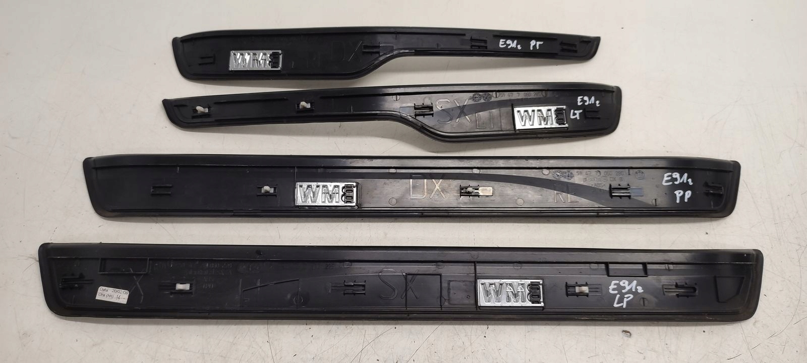 moulding mouldings threshold BMW E91 320i