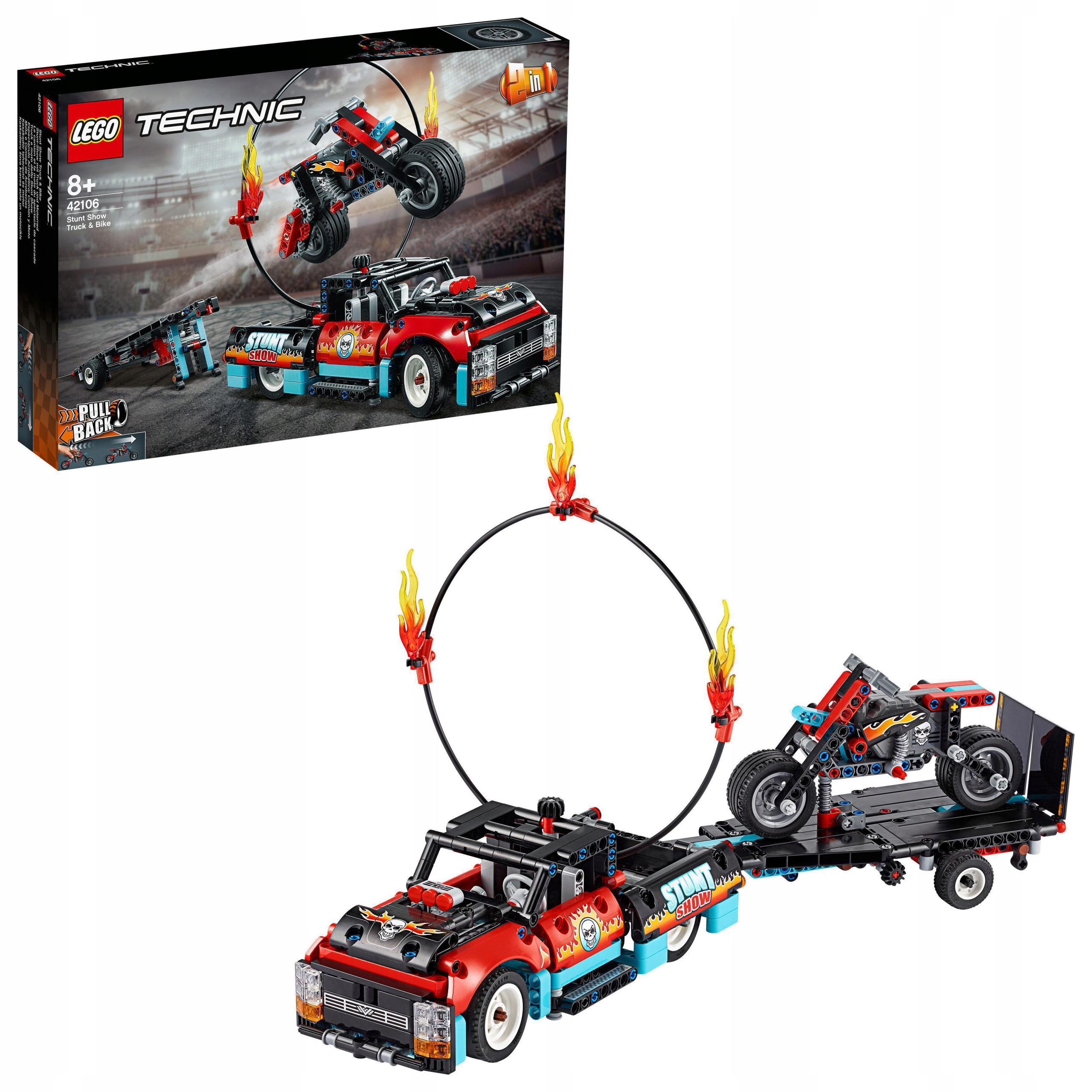 

Lego Technic Furgonetka i motocykl 42106
