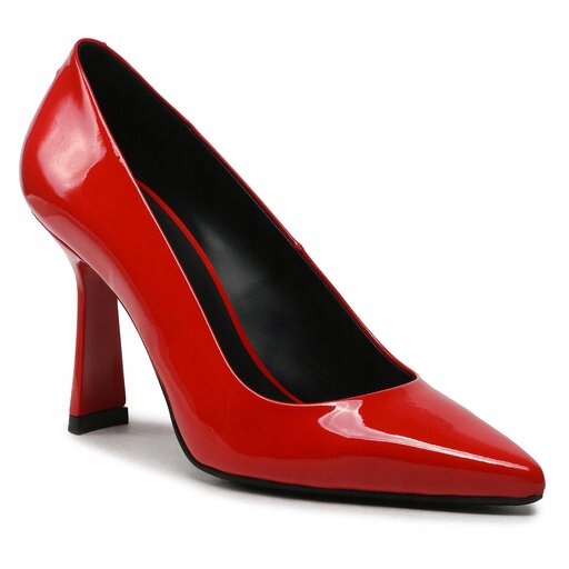 Hugo Dámské Kožené Lodičky Červené 37,5 MXD