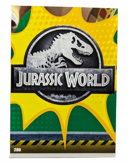 Karta Lego Jurassic World Seria 3 Numer 206