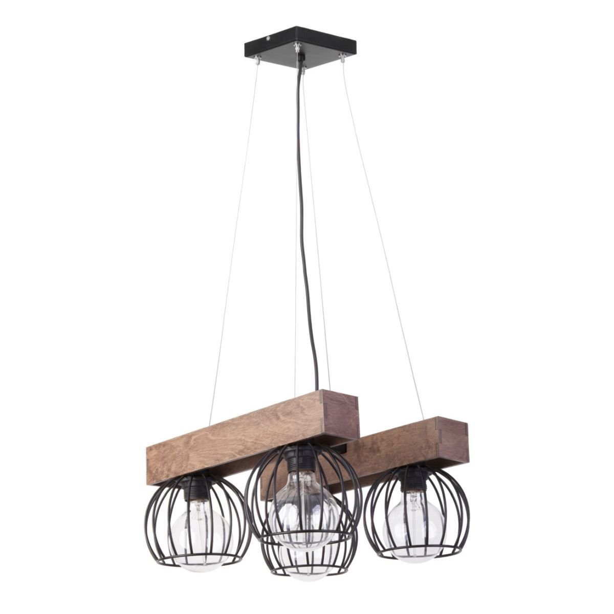 Závesná lampa s drôtenými tienidlami Milan 4 31576 Sigma Lighting