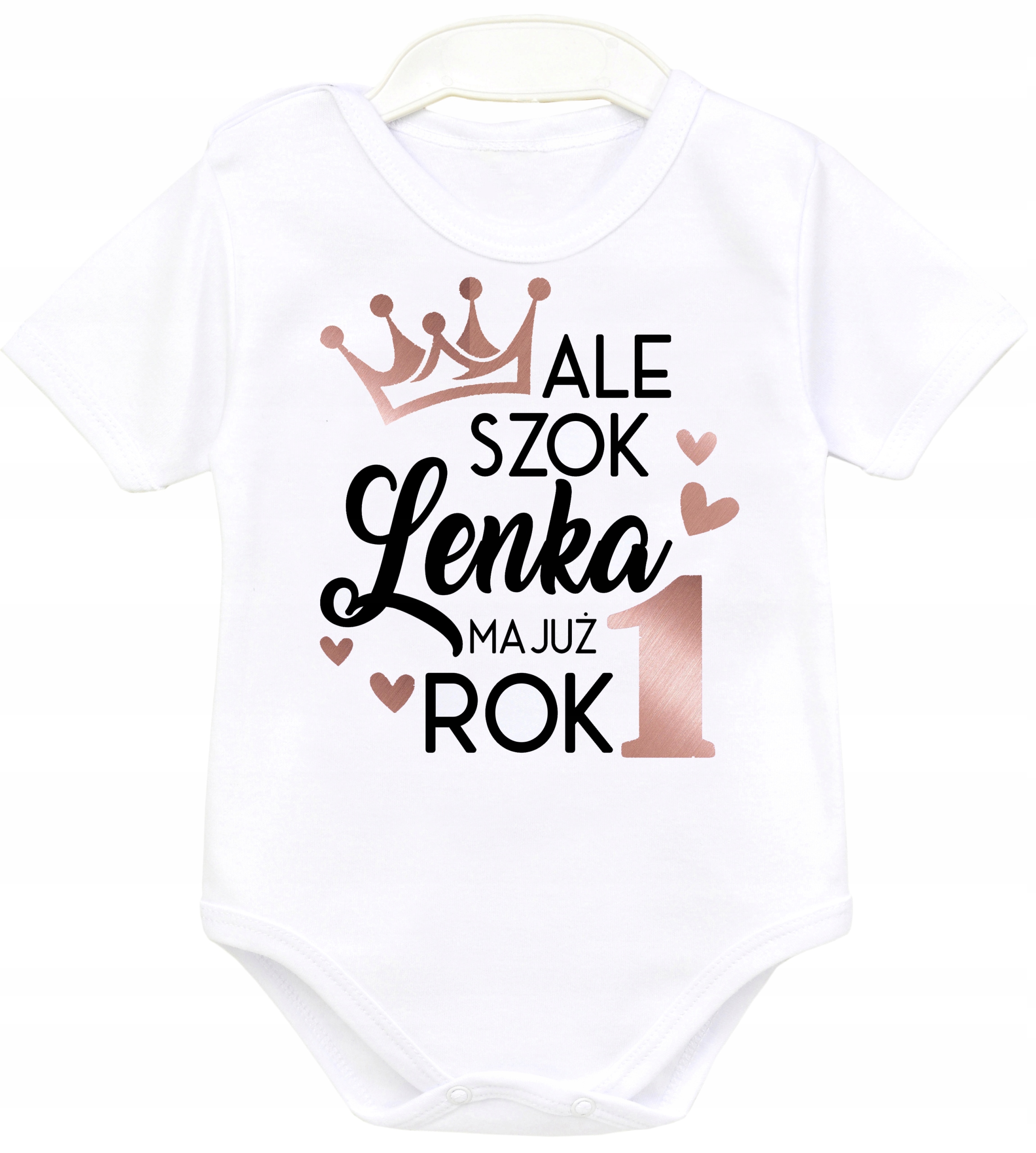 

Body kr rękaw Urodziny Ale szok mam już rok r. 86