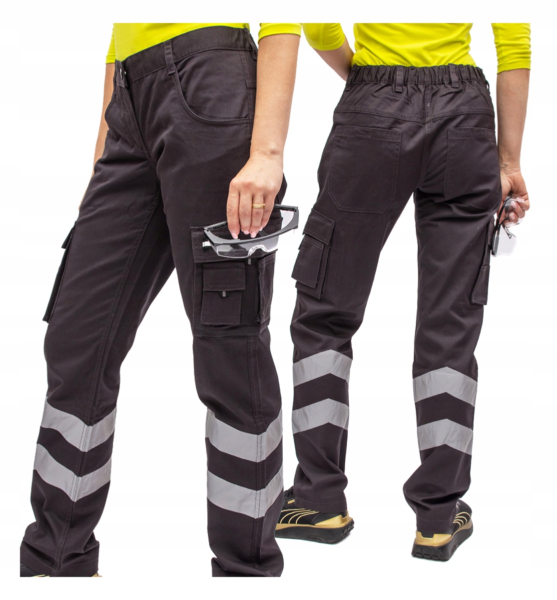 Робочі штани жіночі штани-карго світловідбиваючі OHS 38