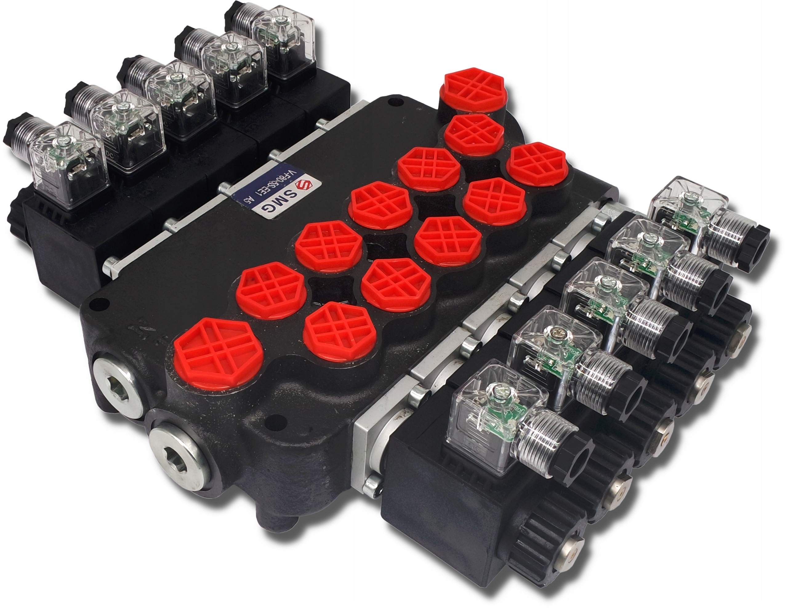 ROZDZIELACZ HYDRAULICZNY ELEKTRYCZNY 5 SEK 80L 12V Typ maszyny Dźwig, żuraw, podnośnik Generator (agregat) Koparka Koparko-ładowarka Kruszarka Ładowarka Równiarka Rozściełacz asfaltu Spycharka Walec Wozidło Zagęszczarka Inny