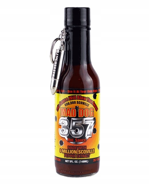 Superostry omáčka Mad Dog 357 Sběratelská edice s nábojem z Usa, 148 ml