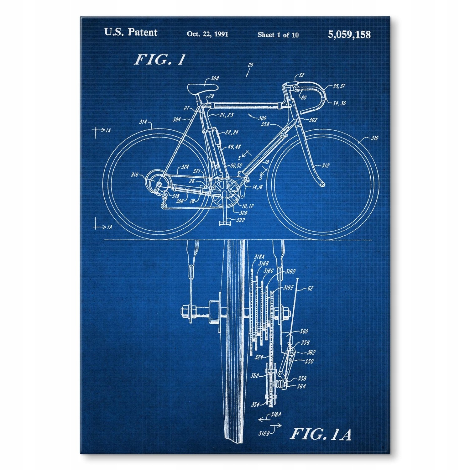 Kovový plakát Kolo Kolařovka M