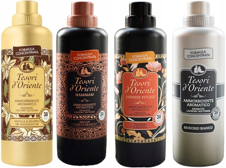 Levně Tesori d'Oriente Sada 4 krásných aviváží 760 ml Vhjm