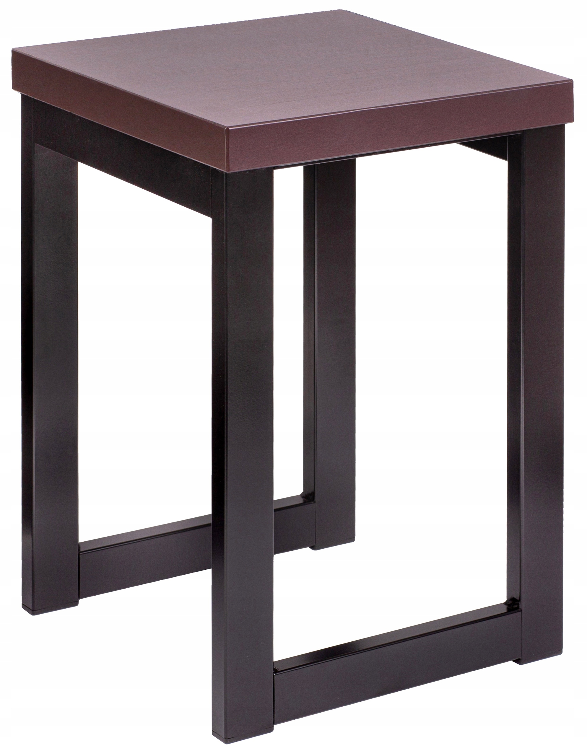 Taboret loft kov dřevo 46 cm – stolička, barová židle