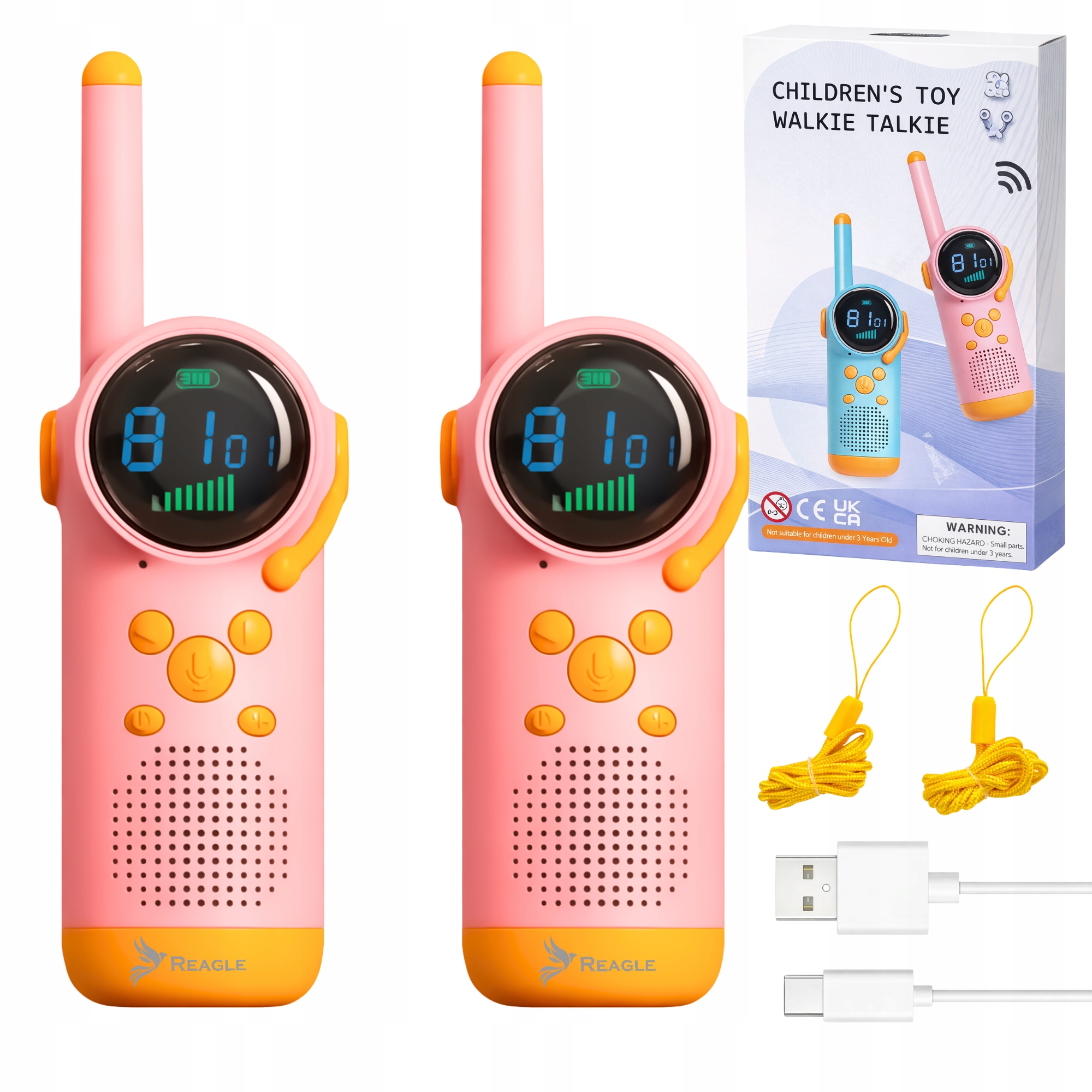 Vysílačka Pro Děti Vysílačky Sada 2KS Loki Toki Velký Dosah