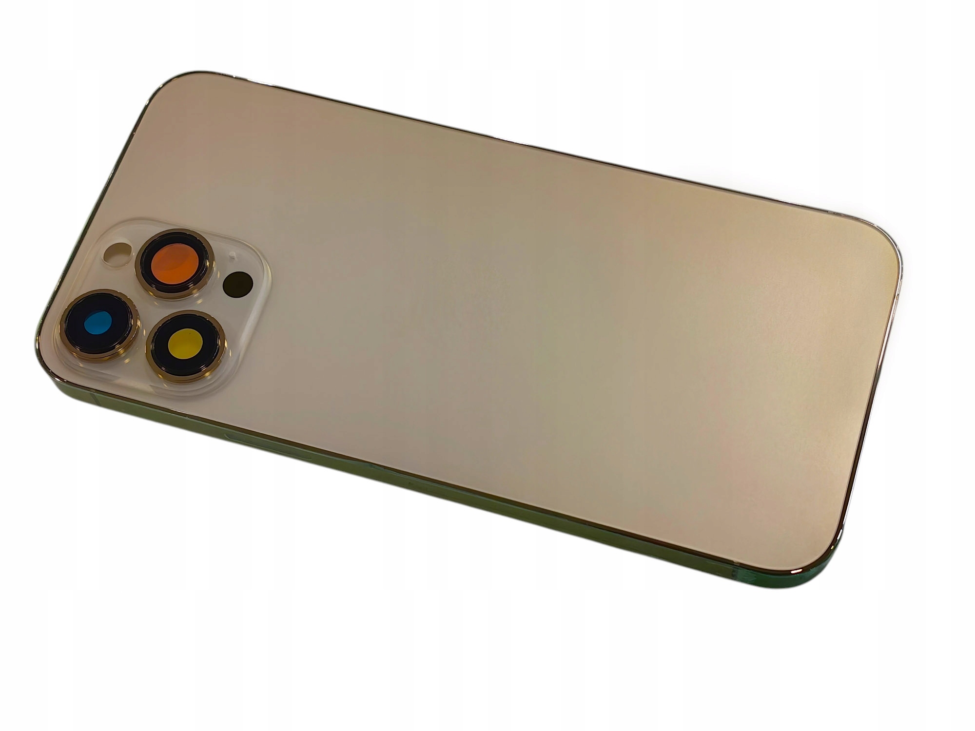 Obudowa Panel Tył Korpus Ramka Pasuje Do Iphone 13 Pro Max Złoty