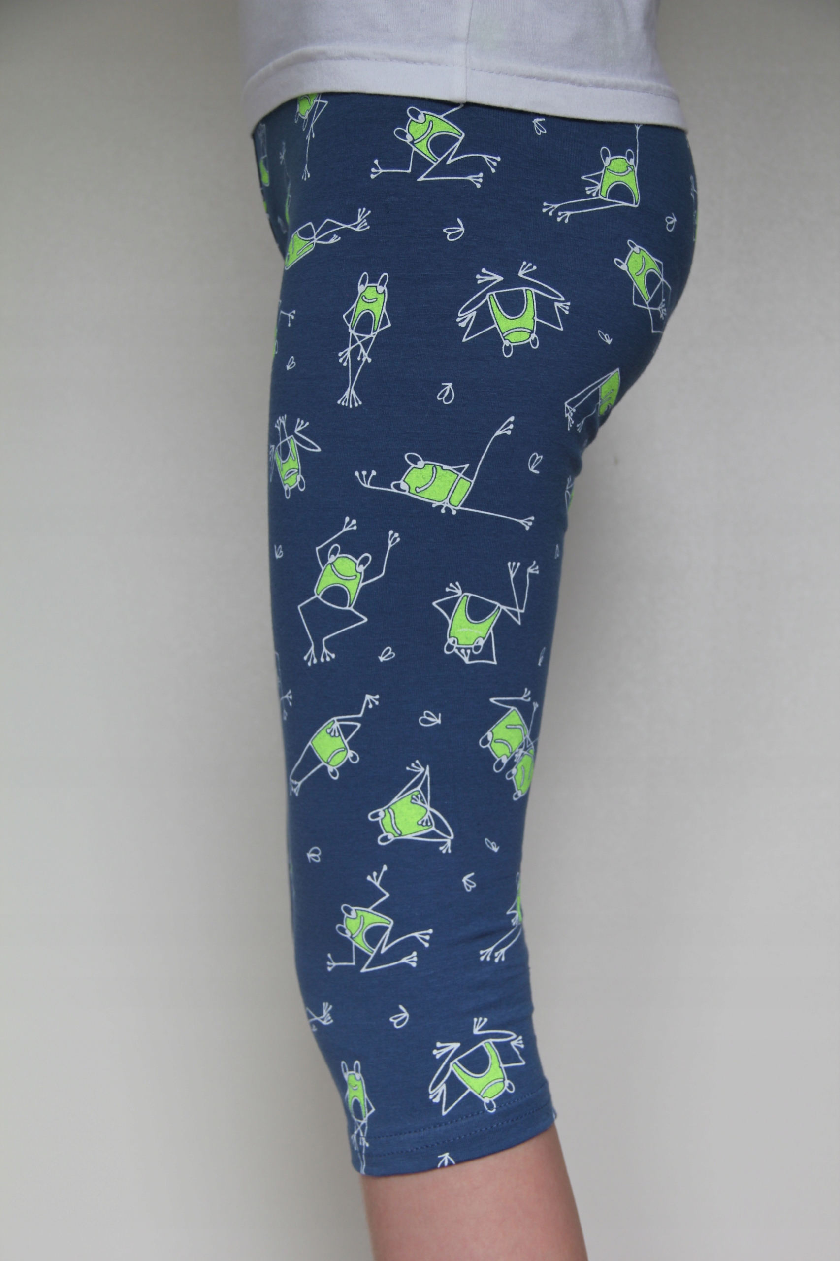 Leginsy 3/4 Getry Rybaczki Nadruki r.122 R.110-158