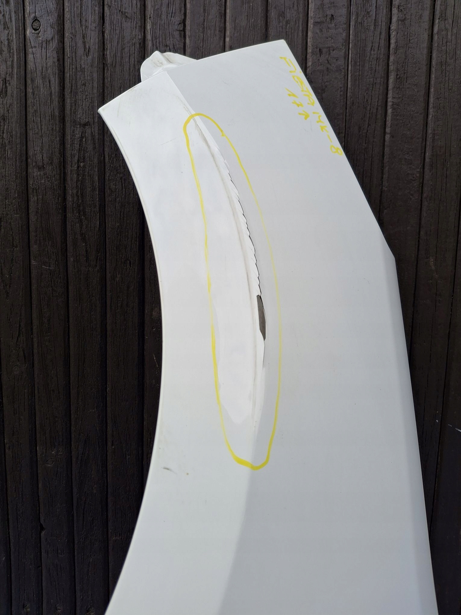 fender front left FORD FIESTA MK8 2017R->