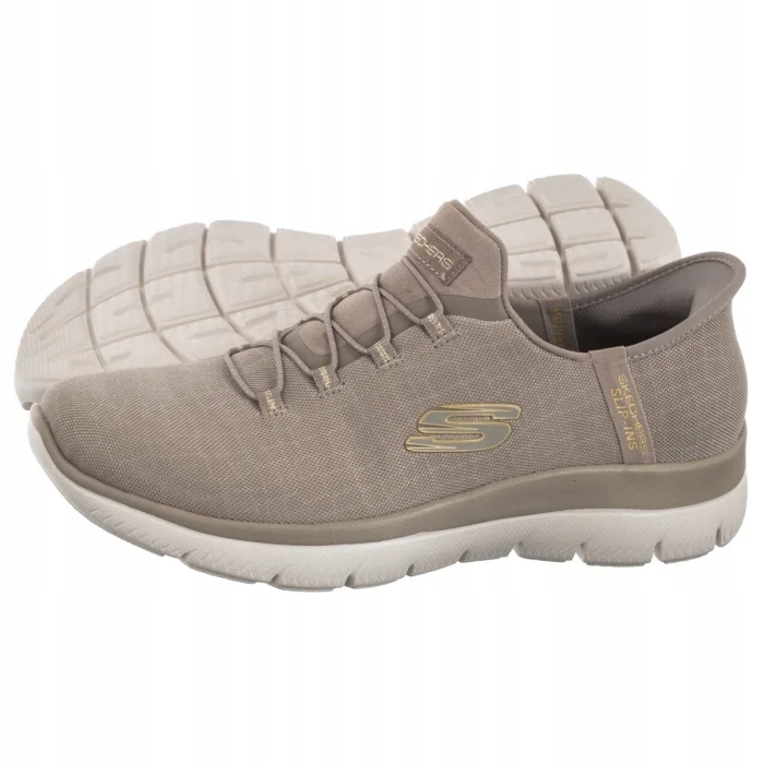 Boty Slip-On Pánské Skechers Summits Classy Night Taupe 150128 Béžová