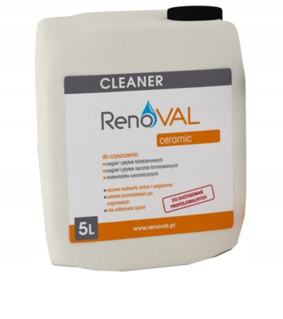 2 x Renoval Cleaner na Odstraňovanie Soľných, Vápeňových Výkvitov, Vkvetov 5 litrov
