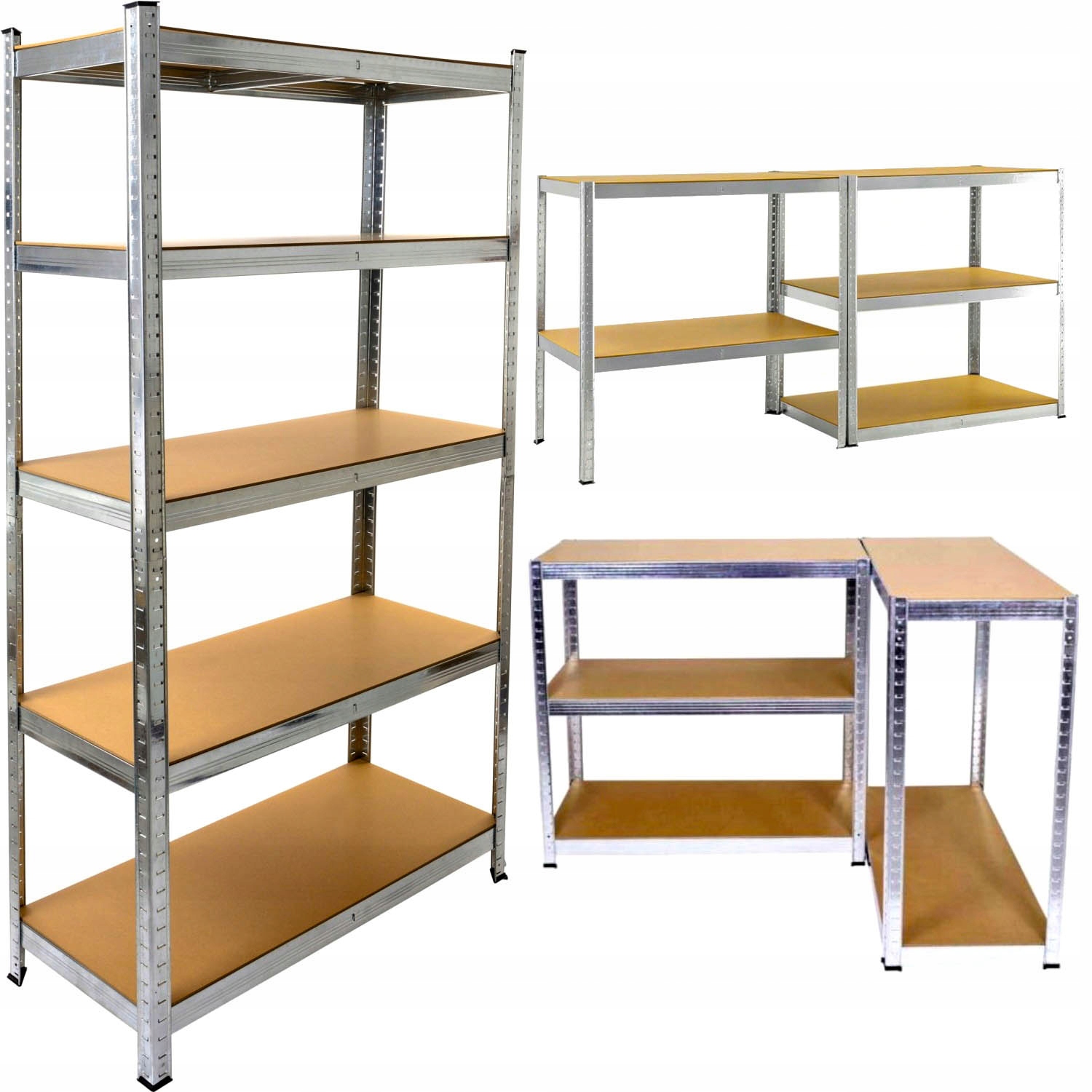 REGAŁ MAGAZYNOWY WARSZTAT GARAŻ MOCNY DO 875KG