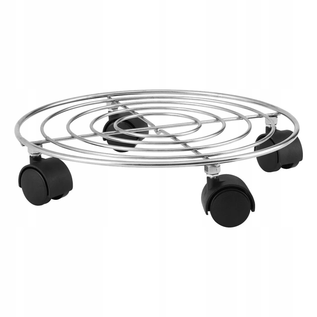 Platforma podstawka pod doniczki na kółkach 30cm metalowa Marka inna