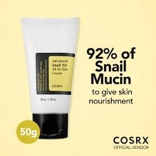 COSRX Advanced Snail 92 All In One Cream_Tubka, 50 ml Kod producenta 8809598455559