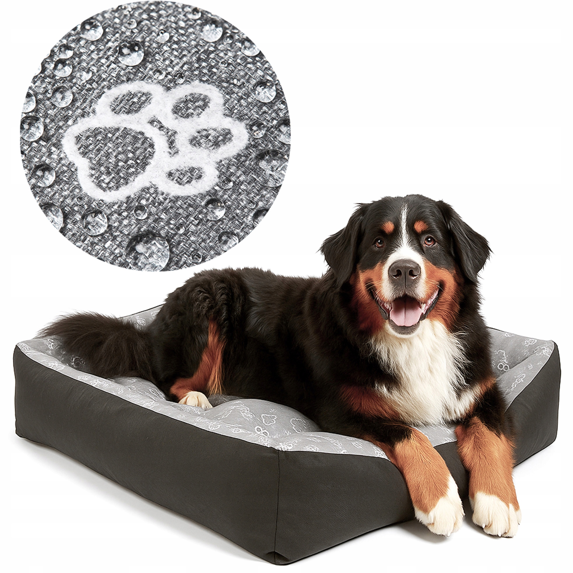 Pelíšek odolný 120x90 Claw, pohodlný, voděodolný, měkká velká pohovka