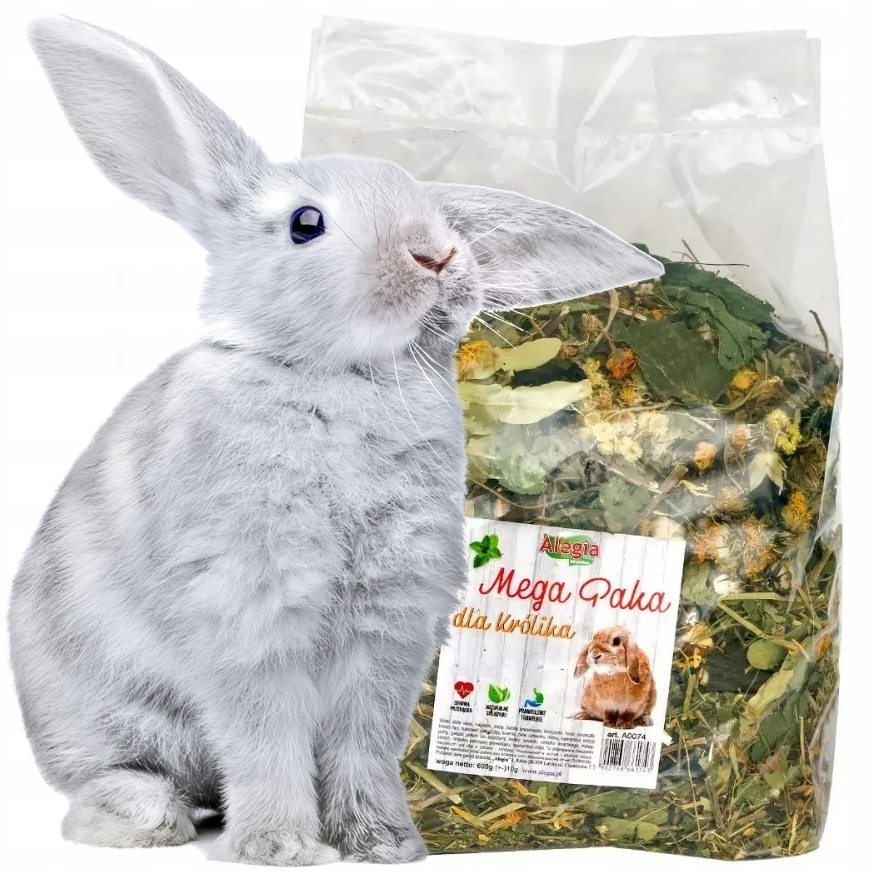 MEGA PAKA DLA KRÓLIKA ALEGIA 650G