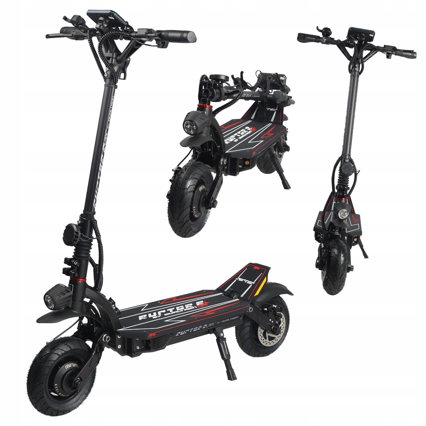 Ruptor R9 Rage elektryczna bestia 2x1100W, 100 km zasięgu 80km/h