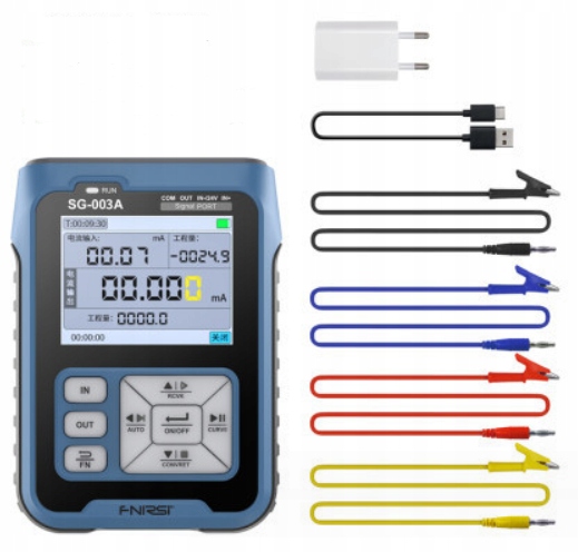 Fnirsi SG-003A Generátor signálů, kalibrátor proudové smyčky a Pwm