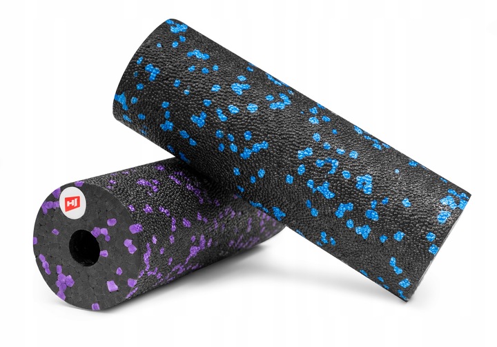 ROLLER MINIWAŁEK DO MASAŻU MIĘŚNI DAMSKI HOP-SPORT CZARNY RÓŻOWY 15 cm Model HS-P015YG 15cm