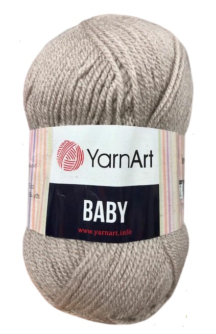 Włóczka YarnArt Baby Akryl kolor 857 cappuccino