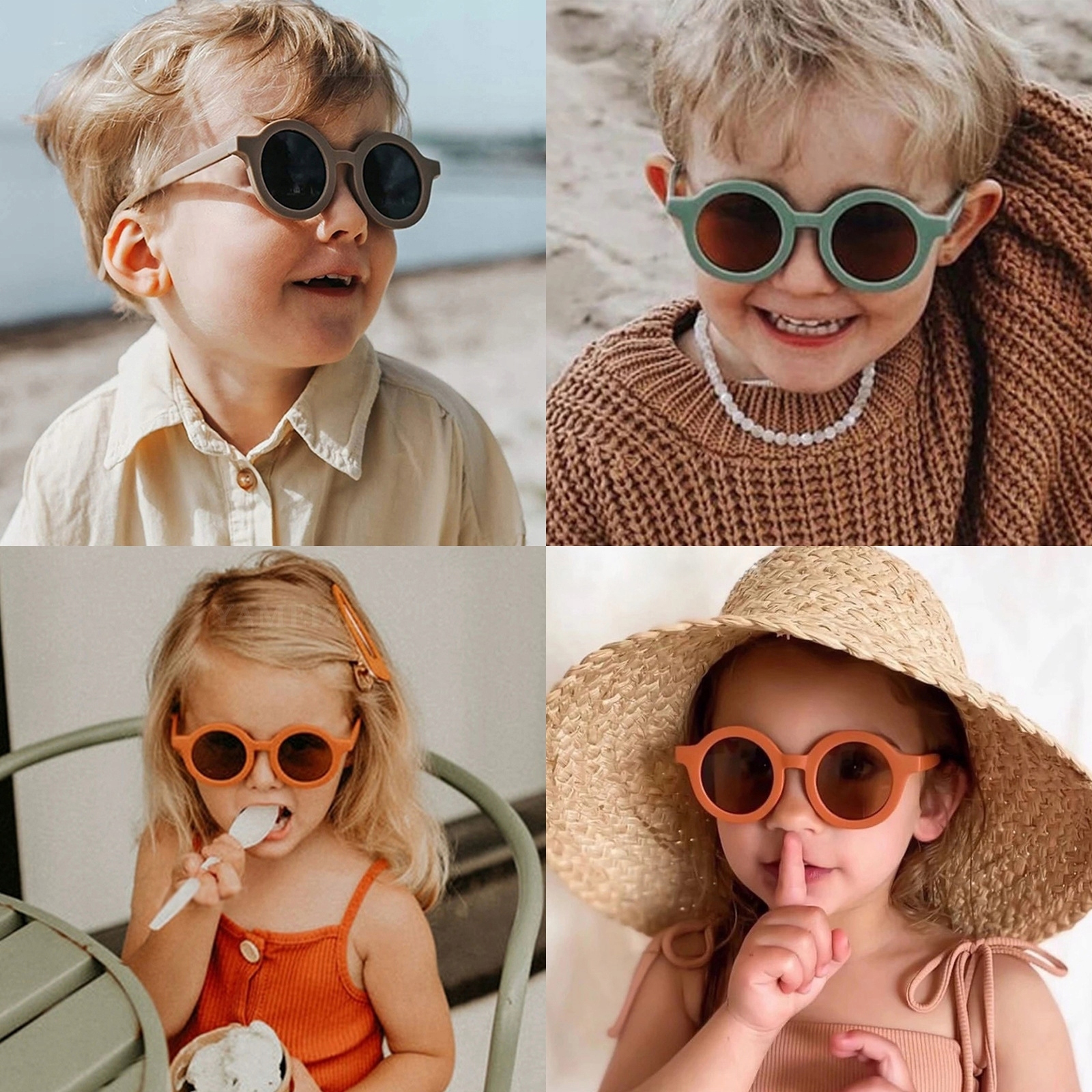 OKULARY DLA CHŁOPCA DZIEWCZYNKI DZIECI + GRATIS Model OKULARY NA PLAŻE