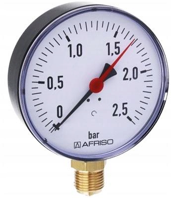 

Manometr Radialny Dolny 1/2 100mm 0-2,5 Bar Afriso